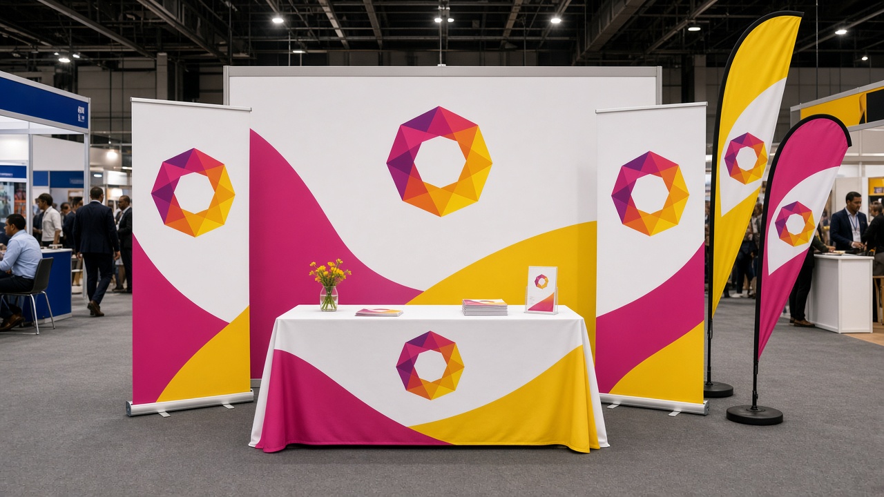 Pull-up banners and event displays